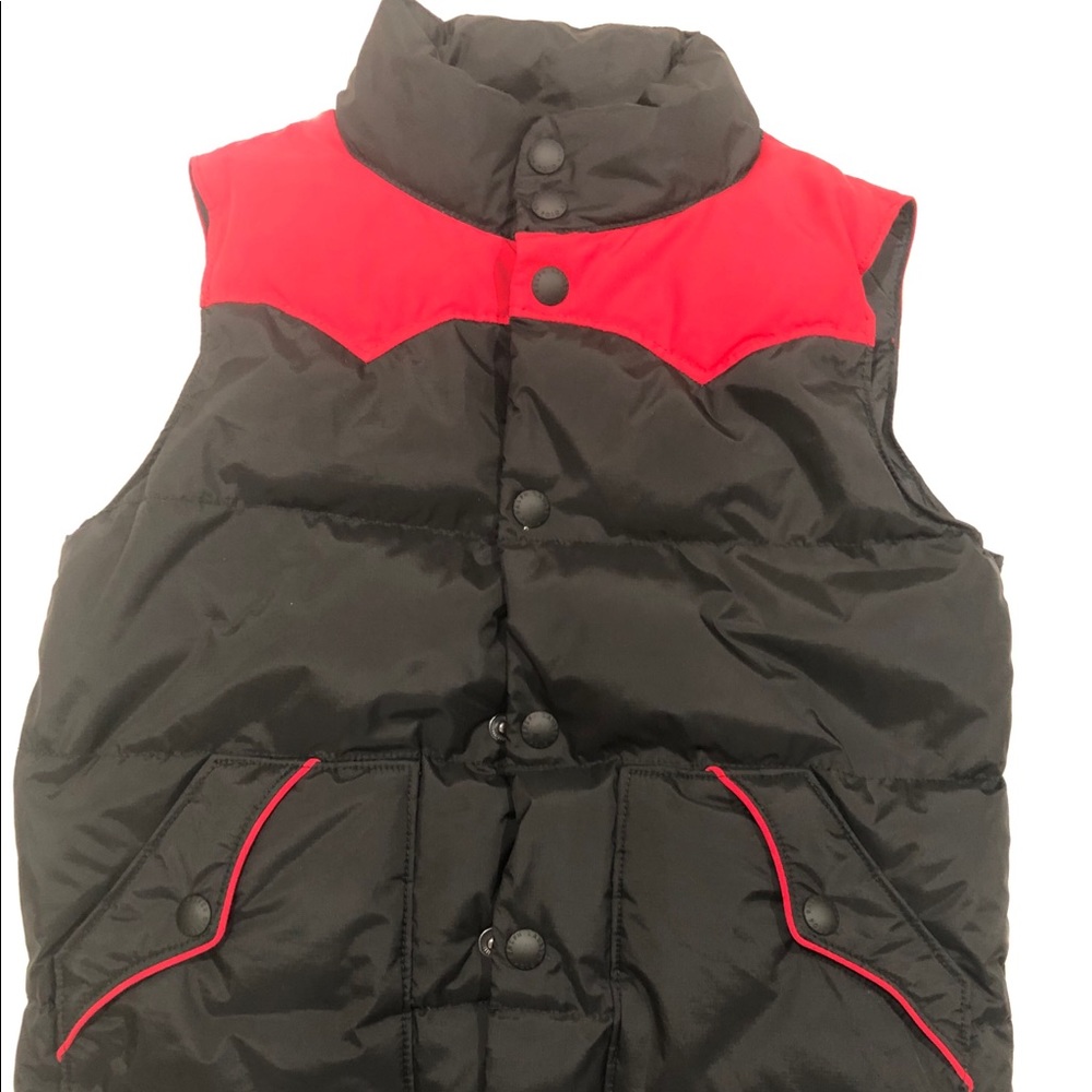 Boys vest 60 down/40 waterfowl feathers
